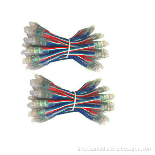 12mm WS2801 pixel LED, 12mm diameter, full color, string lights